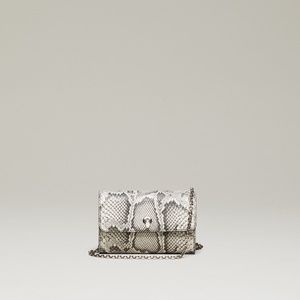 MINI CROCO PRINTED LEATHER CROSSBODY